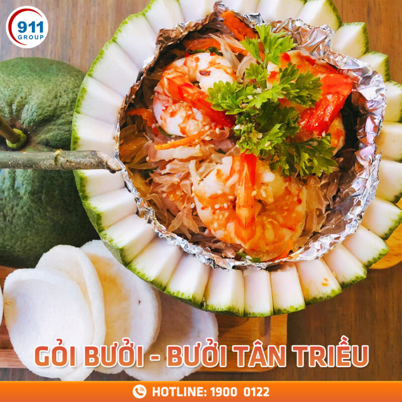 Gỏi bưởi Tân Triều