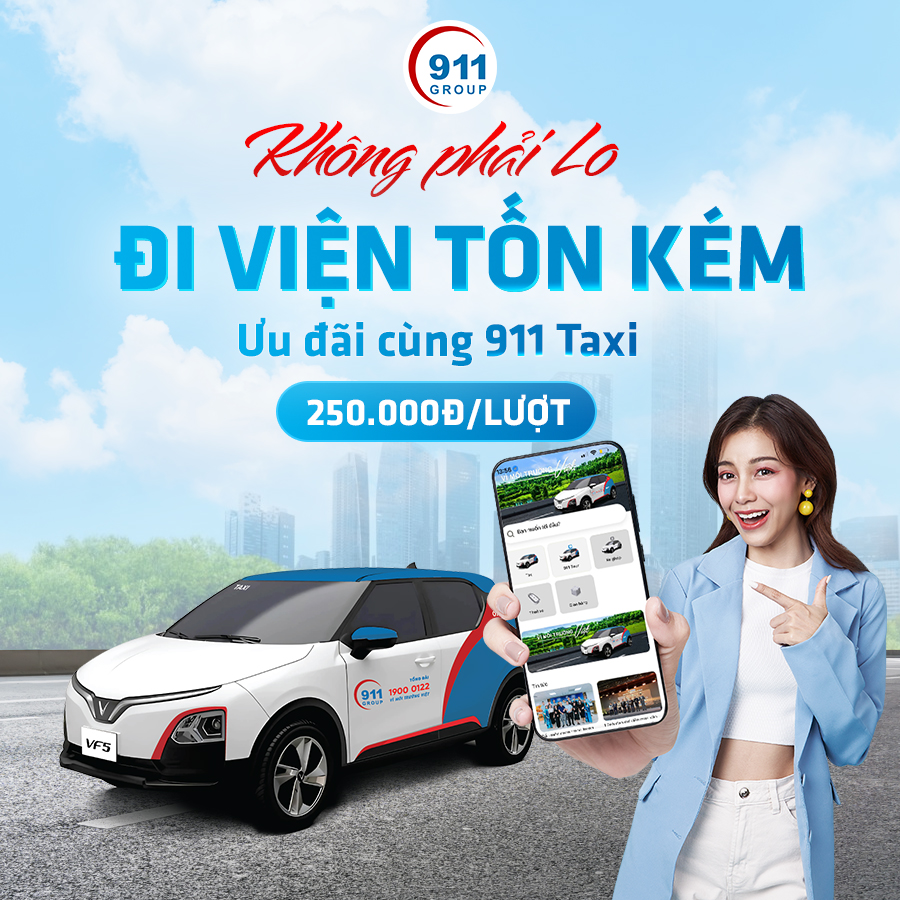 Dịch vụ Taxi đưa đón bệnh viện