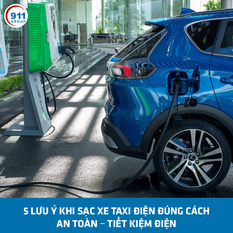 5 lưu ý khi sạc xe