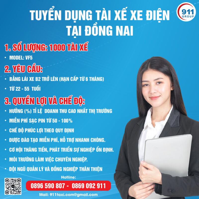 Tuyển dụng tài xế Taxi