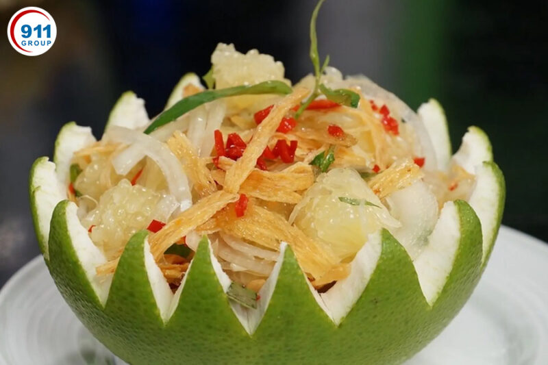 Gỏi bưởi Tân Triều