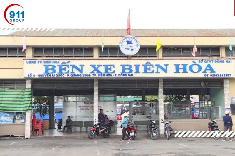 Hình ảnh bến xe Biên Hòa từ năm 1998