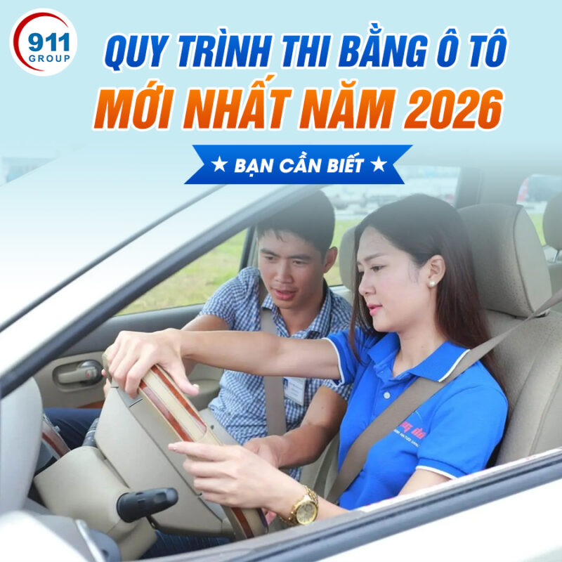 Quy Trình Thi Bằng Ô Tô Mới Nhất Năm 2026 Bạn Cần Biết
