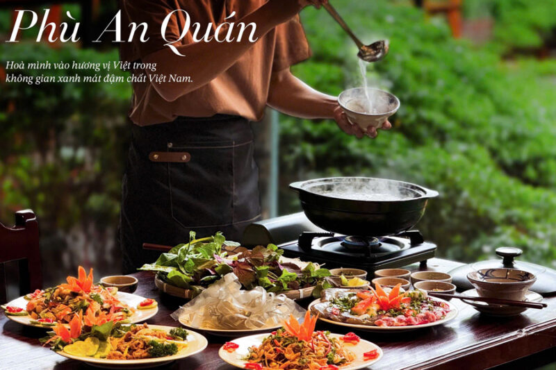 Phù An Quán – Thưởng thức ẩm thực Việt trong không gian sang trọng