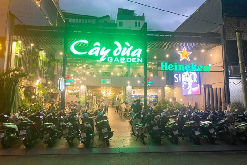Nhà hàng Cây Dừa – Không gian rộng rãi, ẩm thực đa dạng